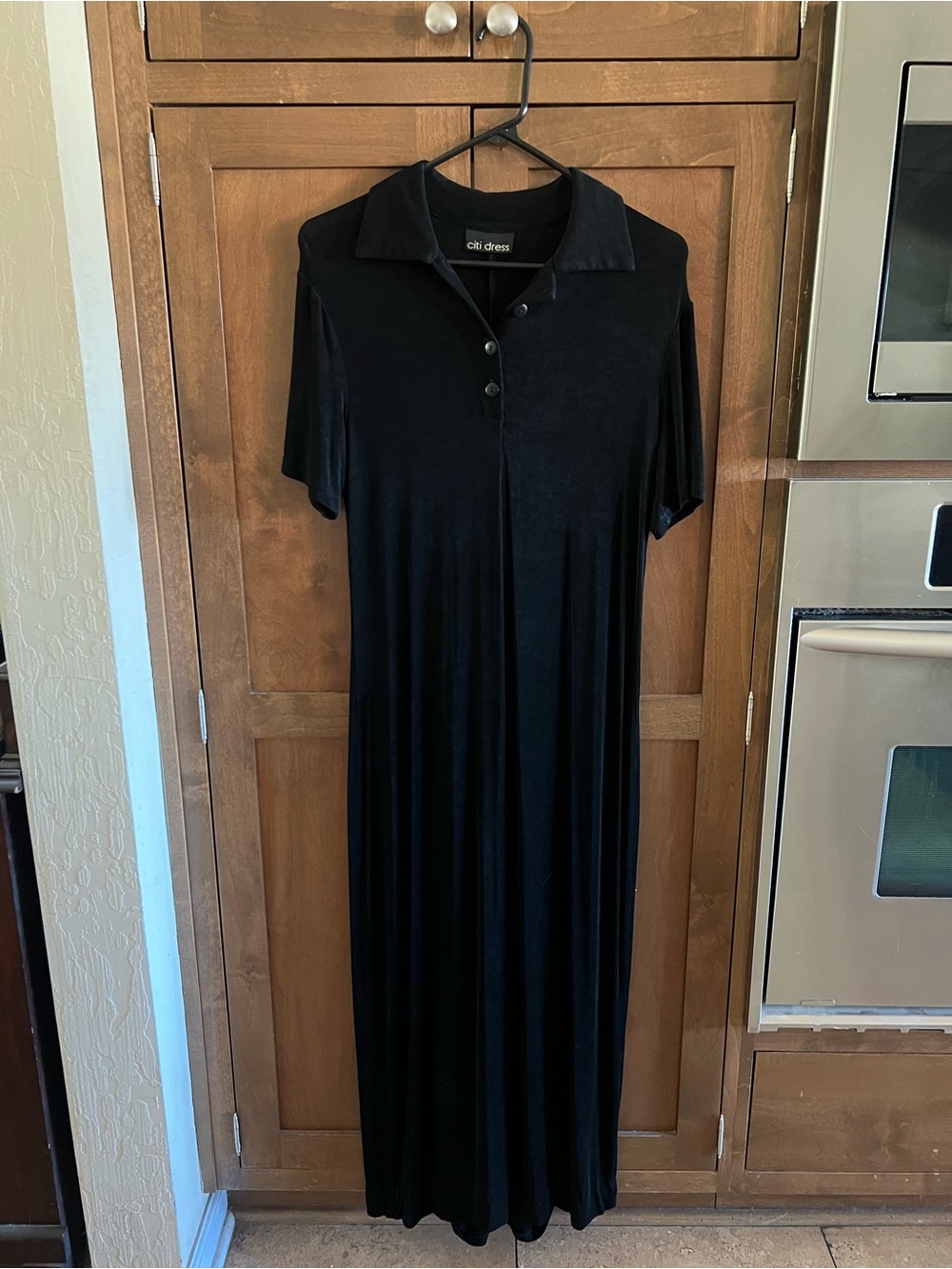 Citi Dress Black Polo Maxi Dress